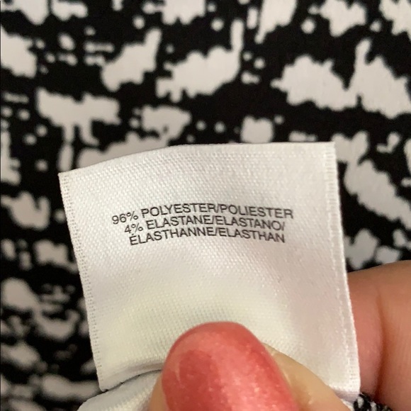 Evan-Picone - Stunning BlackWhite Top - Picture 7 of 7